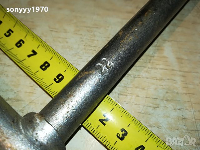 GERMANY-17 19 22-КЛЮЧ ЗА ГУМИ 1306222046, снимка 4 - Аксесоари и консумативи - 37075983