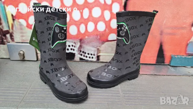 Английски детски гумени ботуши-XBOX, снимка 3 - Детски боти и ботуши - 50322289
