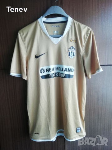 Juventus Nike оригинална златна тениска фланелка 2008/2009 Ювентус размер М, снимка 1 - Тениски - 44928304
