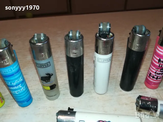 CLIPPER 14БР ЗАПАЛКИ ЛОТ 8-ЗА КОЛЕКЦИЯ 2612241742, снимка 17 - Колекции - 48465063