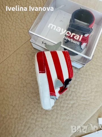 Бебешки буйки Mayoral, снимка 3 - Бебешки обувки - 51619864