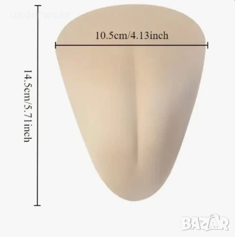 Подложка вагина, кроссдресс, снимка 2 - Бельо - 50859532
