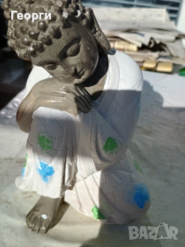 Статуетка Буда-43, снимка 7 - Статуетки - 52376148