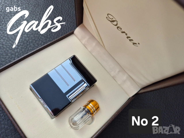 Луксозна газова запалка Derui,No 258-1, снимка 5 - Запалки - 49094206