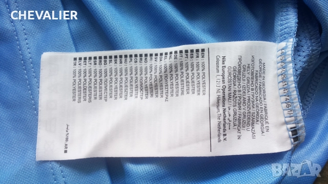 NIKE MANCHESTER CITY Football T-Shirt размер M футболна тениска 40-67, снимка 12 - Тениски - 51782458