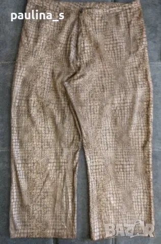 Два броя / Еластични маркови бермуди "Pret a porter" и "Fransa" широки крачоли / голям размер, снимка 16 - Къси панталони и бермуди - 28235377