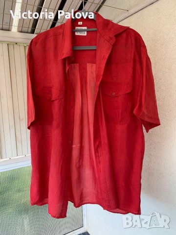 Копринена риза PURE SILK, снимка 3 - Ризи - 37956321