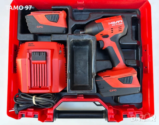 Hilti SiD 4-A22 - Безчетков акумулаторен импакт драйв 2x22V 5.2Ah 2023, снимка 2 - Винтоверти - 53126038