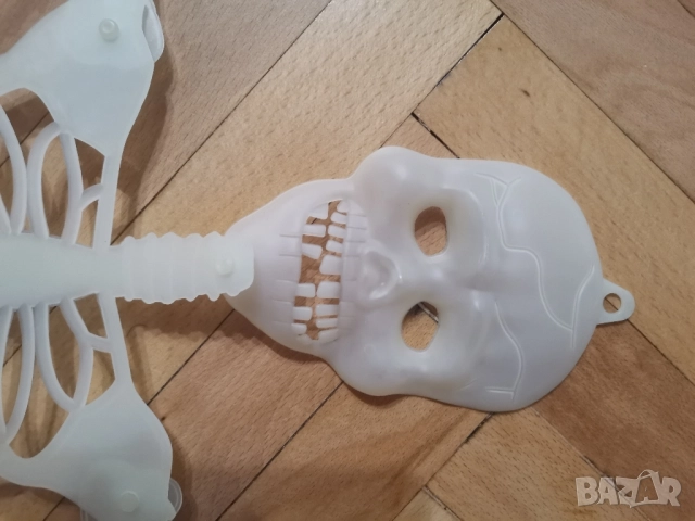 Хелоуин украса скелет лампи прилеп, снимка 12 - Други - 52216883