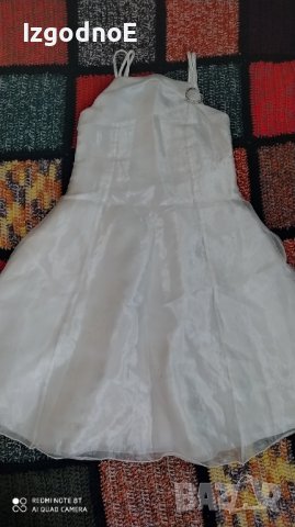 6-7год Красива шаферска дълга рокля
