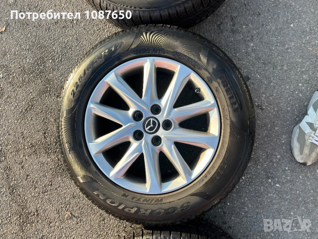 Оригинални джанти за Мазда - 17, снимка 3 - Гуми и джанти - 53306670