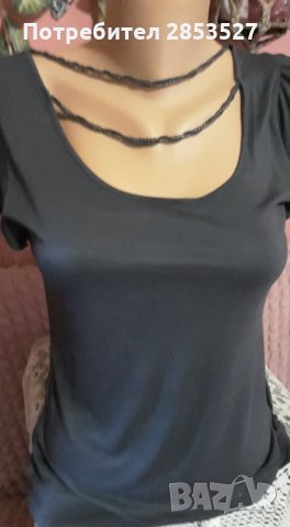 Тениска с перли, снимка 1