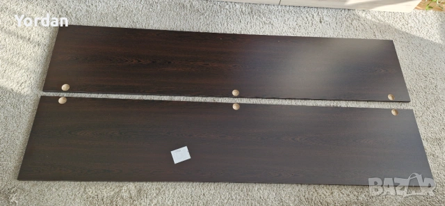 Вратички за двукрил гардероб, 185x39cм, ПДЧ 15 мм венге, снимка 3 - Гардероби - 46226255