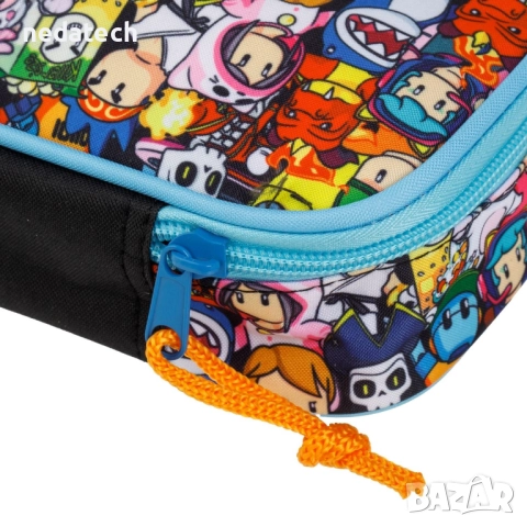 Несесер Stumble Guys, 23x5x10см., снимка 2 - Ученически пособия, канцеларски материали - 51592877