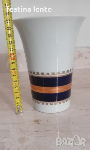 Порцеланова винтидж ваза, снимка 3 - Други ценни предмети - 47505988
