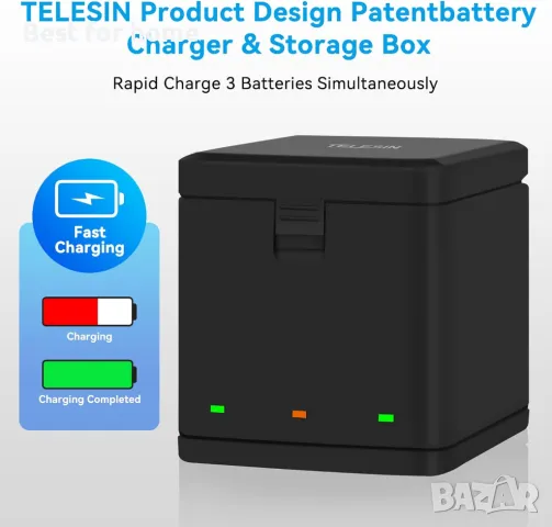 Hero 8/7/6/5 батерии и зарядно , снимка 6 - Батерии, зарядни - 49019842