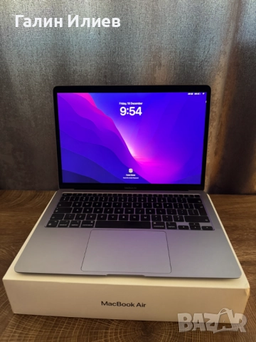 Лаптоп Apple Macbook Air M1 2020 13,3' - 256GB SSD - 8GB RAM - Silver, снимка 4 - Лаптопи за работа - 52851486