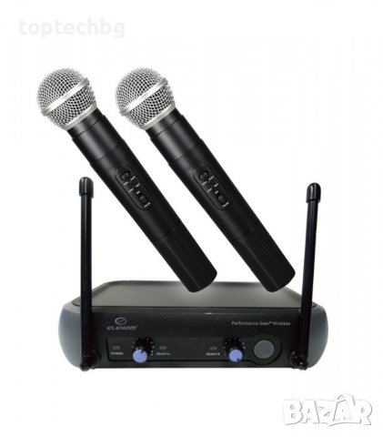 Караоке микрофони ЕК-9904, 2 броя безжични