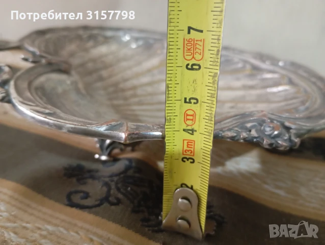 Купа за ядки арт деко, снимка 3 - Антикварни и старинни предмети - 51182160