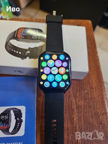 Smart Watch Black / Смарт часовник. Чисто нов., снимка 5 - Смарт часовници - 52361531