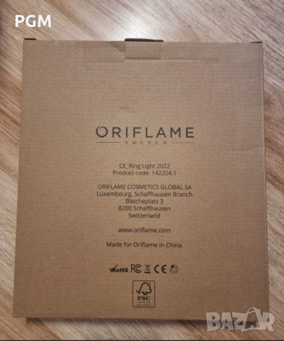 Ринг лампа от Орифлейм , снимка 4 - Светкавици, студийно осветление - 43625103
