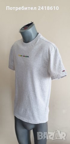 Tommy Hilfiger Silver Grey Multicolor  Mens Size S НОВО! ОРИГИНАЛ! Мъжка Тениска!, снимка 12 - Тениски - 35647815