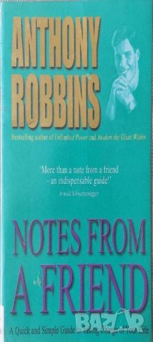 Notes From A Friend: A Quick and Simple Guide to Taking Charge of Your Life (Tony Robbins)