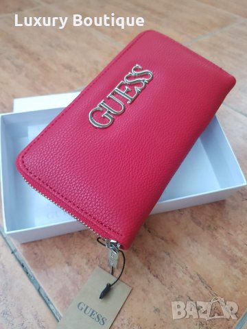 Луксозно портмоне Guess с кутия , снимка 2 - Портфейли, портмонета - 32362642