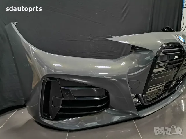 Нова Предна Броня Комплект BMW G22 G23 Facelift M Sport Paket ACC , снимка 9 - Части - 48611403