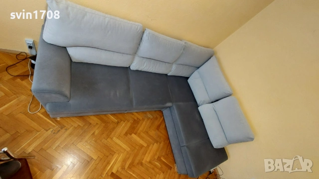 Голям диван като нов, снимка 2 - Дивани и мека мебел - 53034921