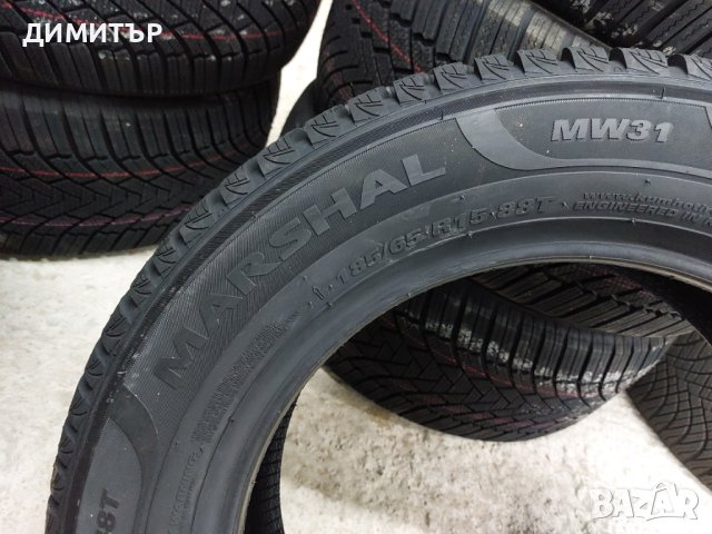 4 бр.Нови зимни гуми Marshal 185/65/15 88Т dot3422 Цената е за брой!, снимка 5 - Гуми и джанти - 43514500