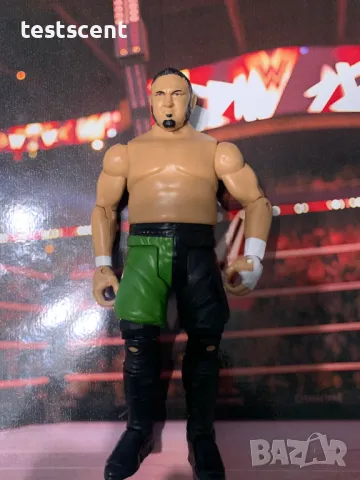 Екшън фигура WWE Samoa Joe Самоа Джо Basic Mattel играчка AEW TNA, снимка 3 - Колекции - 48362653