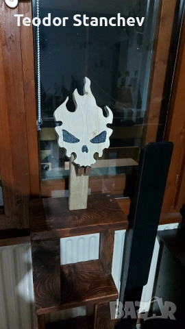 Огнен Череп“ декорация, снимка 2 - Други - 53446962