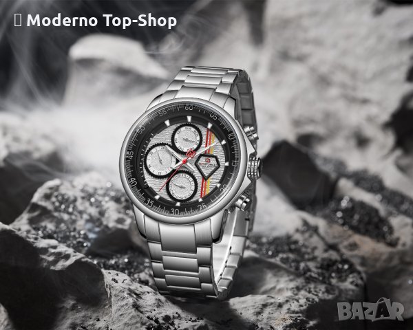 Мъжки часовник NaviForce NF9184 SW., снимка 7 - Мъжки - 34763252