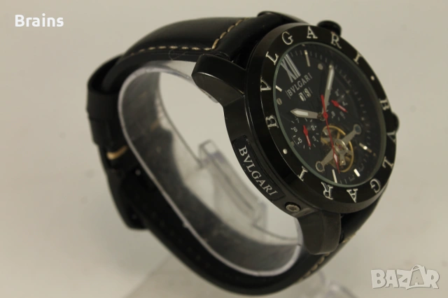 Мъжки Ръчен Часовник BVLGARI Automatic Tourbillon, снимка 6 - Мъжки - 53024274