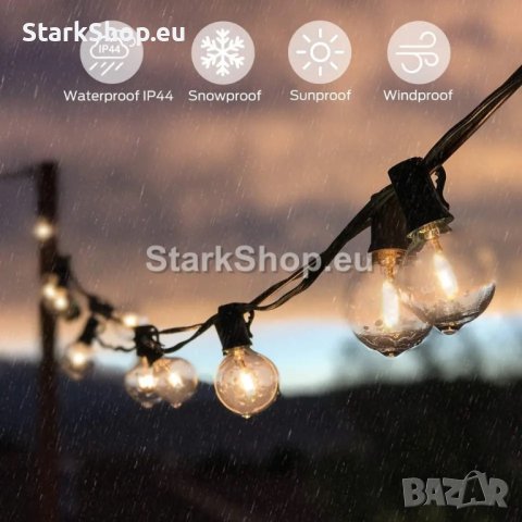 Декоративни ЛЕД лампи за украса 25бр – 7.5 метра, снимка 2 - Други - 43050209
