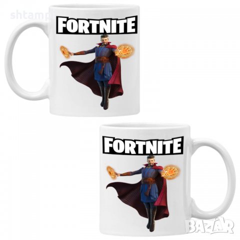 Чаша Fortnite Dr Strange,Керамична Чаша, Кафе Чай, Игра,Изненада,Подарък,Повод,Празник,Рожден Ден, снимка 6 - Чаши - 38472701