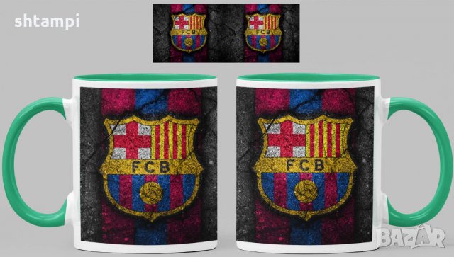 Чаша Барселона Barcelona Керамична, снимка 3 - Фен артикули - 34782943