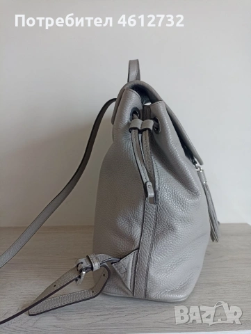 Дамска раница Michael Kors естествена кожа, снимка 9 - Раници - 53316662