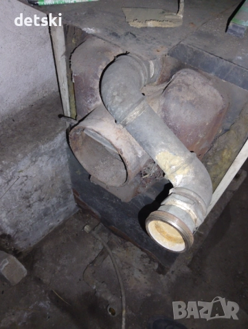 Парен котел,Де Дитрих,френски 45kw, снимка 5 - Отоплителни печки - 52945471