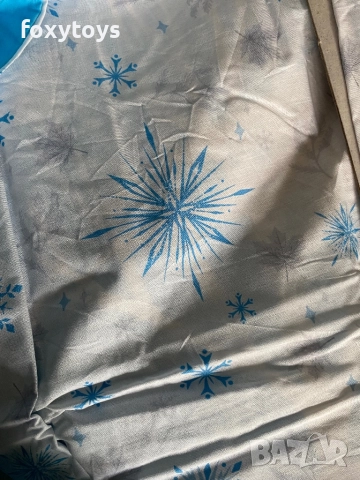 Детски спален комплект от две части Frozen Snowing day, Замръзналото кралство 100% памук, снимка 7 - Спално бельо и завивки - 48182925