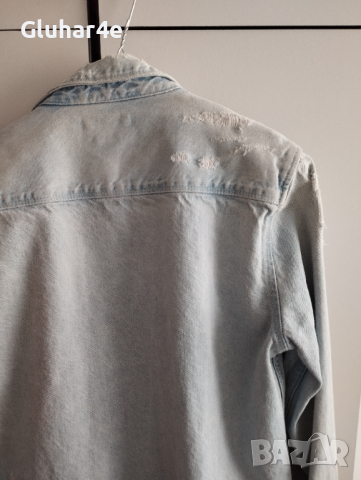 Дънково яке/риза Zara размер S., снимка 6 - Якета - 44842942