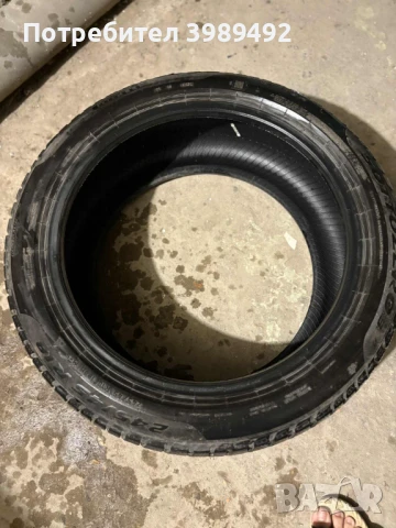 Продавам 4 бр.  зимни гуми без забележки  на 2 сезона PIRELLI 245/45R18 100H XL M+S, снимка 9 - Гуми и джанти - 50755431