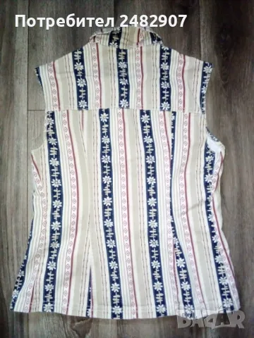 Дамско дънково елече, снимка 5 - Елеци - 48631045