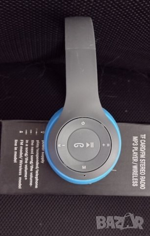 Сгъваеми Блутут слушалки с вграден микрофон за разговори, радио!, снимка 6 - Bluetooth слушалки - 43076771