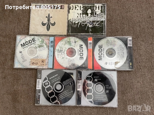 CD сингли Depeche Mode, снимка 2 - CD дискове - 51550081