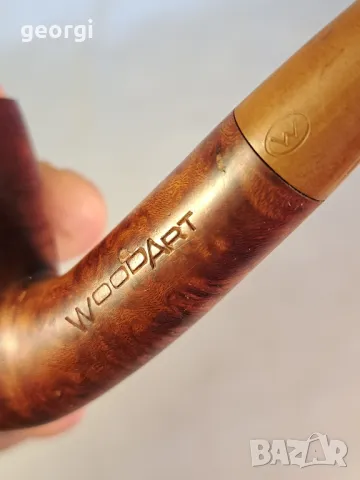 френска лула за пушене St. claude Wood art      22/1, снимка 2 - Лули - 49203897