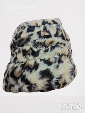 Дамска шапка идиотка с животински мотиви, снимка 3 - Шапки - 43409899