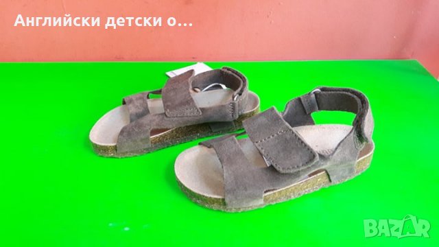 Английски детски сандали естествена кожа-ZARA , снимка 3 - Детски сандали и чехли - 28519378
