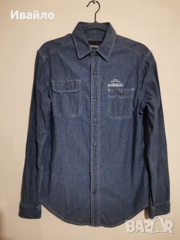 Napapijri Denim Shirt. , снимка 1 - Ризи - 43821704